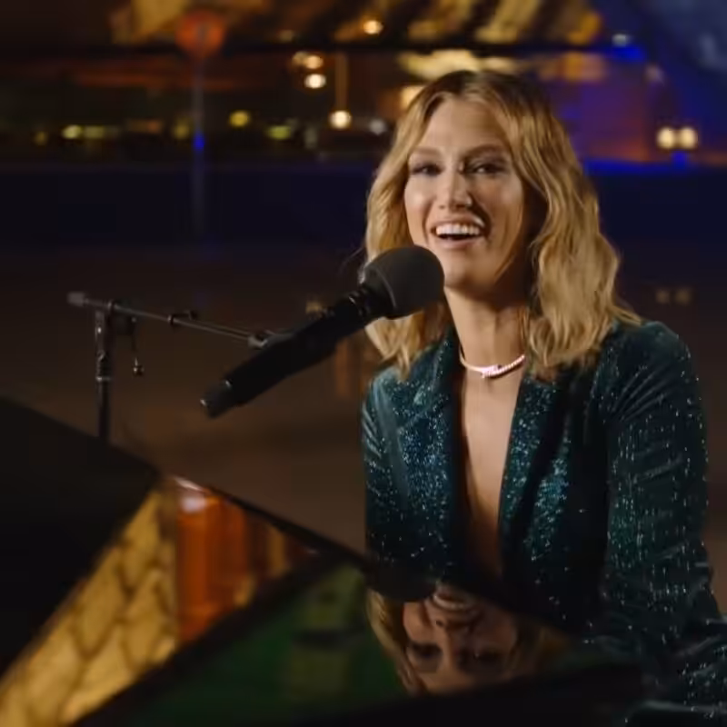 Delta Goodrem at Global Citizen Live
