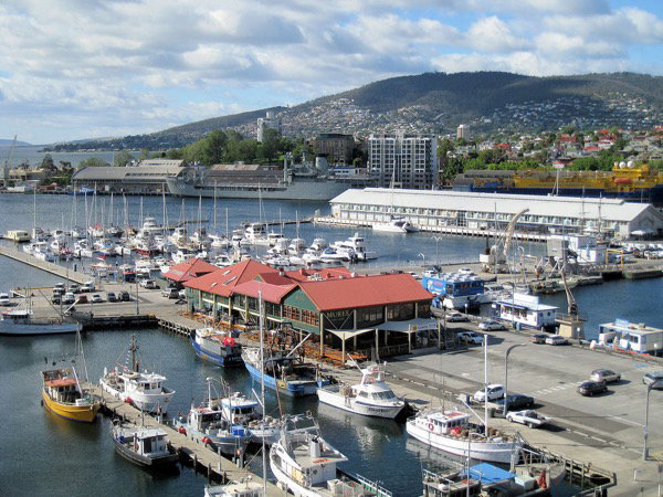 Constitution Dock & the waterfront, Hobart filming location