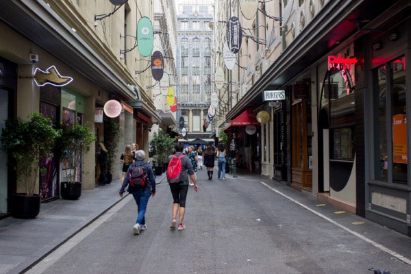 Degraves Street & the laneways, Melbourne filming location